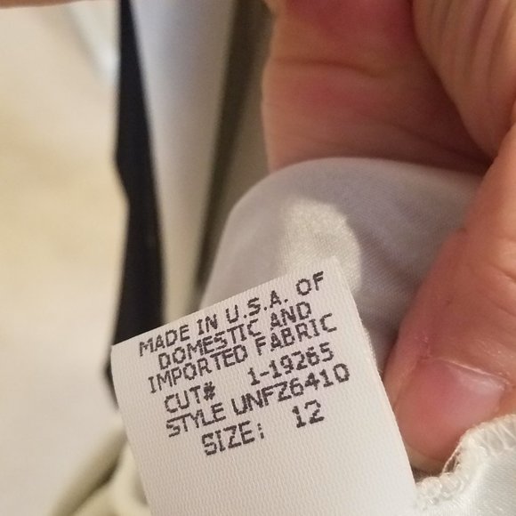 David Meister Black/Cream Cocktail Dress - Picture 4 of 7